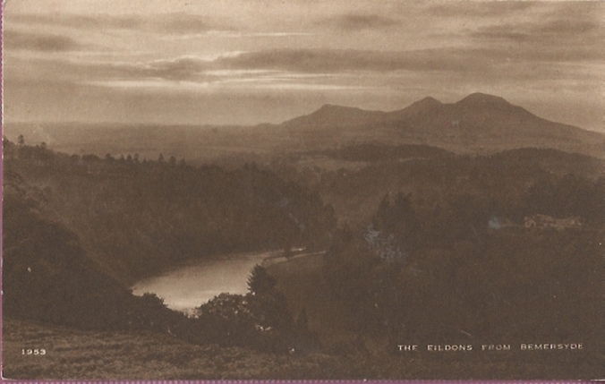  The Eildons from Bemersyde 